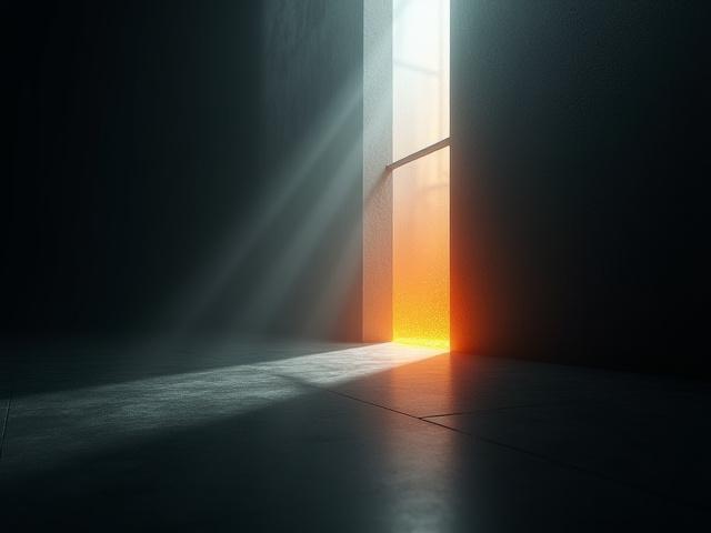 Representación artística de luz y sombra entrelazadas, simbolizando la filosofía de Ceniza Ventures.