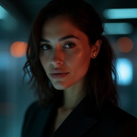 Retrato profesional de Isabella Gómez, Experta en Efectos Visuales.